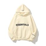 ESSENTIALS Oversized Hoodie Cream