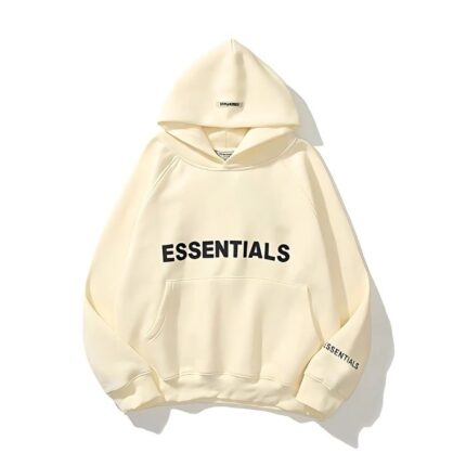 ESSENTIALS Oversized Hoodie Cream