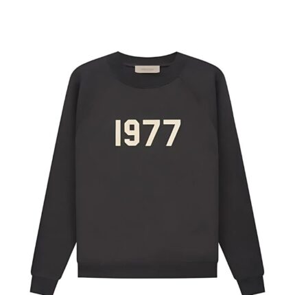 Essentials 1977 Crewneck Sweatshirt Black