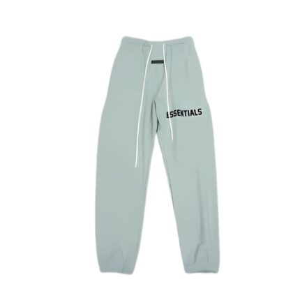 Essentials Fear Of God Logo Grey Sweatpants