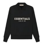 Essentials Fear of God Black Sweatshirt