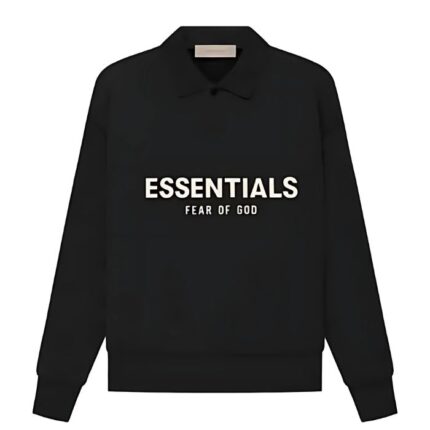 Essentials Fear of God Black Sweatshirt