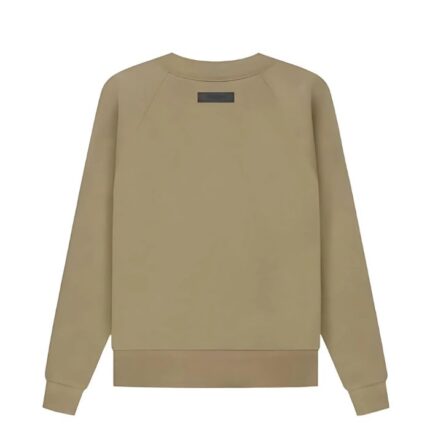 Essentials Fear of God Crewneck Sweatshirt Oak