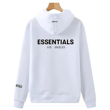 Essentials Los Angeles Hoodie White