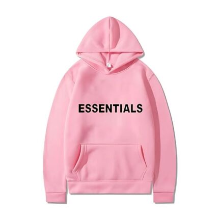 Essentials Pullover Hoodie Pink