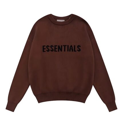 FOG Brown Knite Essential Sweatshirt