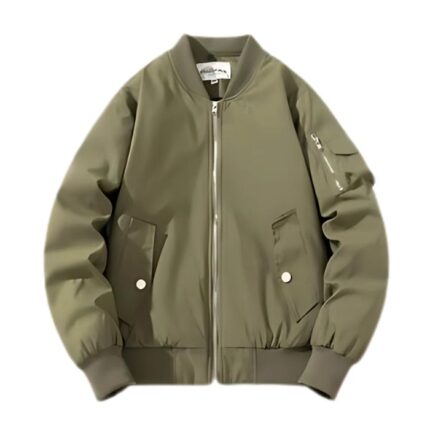 Fear of God Essentials Green Coat Jacket