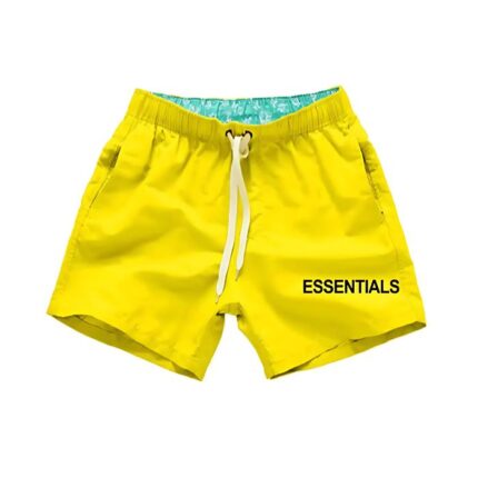 Essentials Nylon Shorts Yellow